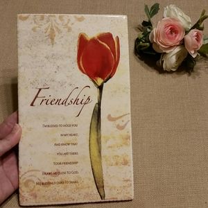 🎁FREE WITH PURCHASE.    NWT Decorative tile art